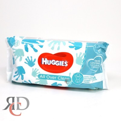 HUGGIES WIPES ALL OVER CLEAN 56CT